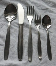 5 Teile DDR Besteck ABS