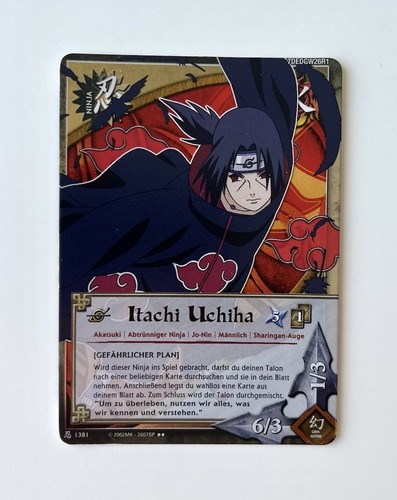 Naruto ccg bandai itachi - naruto,