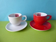 2 Espressotassen mit Untertassen , 100 Jahre Bauhaus Celle Altstädter Schule 