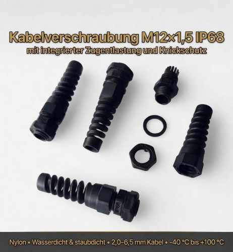 💡💡Kabelverschraubung