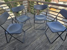 IKEA KLAPPSTUHL, FALTBAR   2 STÜCK MODELL: NILS SCHWARZ 1a Zustand 