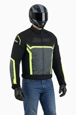 Herren Motorradjacke Textil