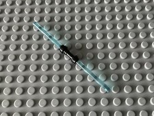 Lego 1 x Lichtschwert Hellblau Doppelschwert Schwarz Star Wars Laserschwert (6)