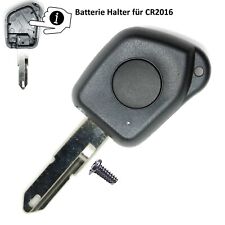 1Taster Infrarot Funk Schlüssel Ersatz Gehäuse und Rohling  für Peugeot 106 306 