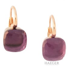 Pomellato Nudo Amethyst Ohrringe Roségold 18 Karat