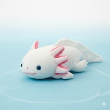 Axolotl plüschtier 42cm - axolotl,