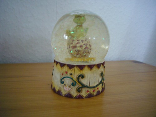 Schneekugel mit frosch - schneekugel,