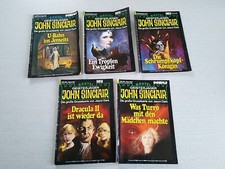 5 John Sinclair Band 607/623/625/626/658 J. Dark Gruselromane Bastei Erstauflage