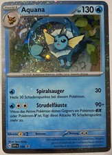 Pokemon Aquana Deutsch HOLO