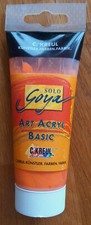 Kreul Solo Goya Art Acryl Basic ca. 100 ml Echtorange - gebraucht