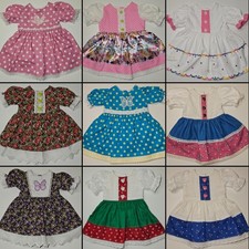 Puppenkleidung für Baby Puppen /43cm/Kleid mit Unterhose