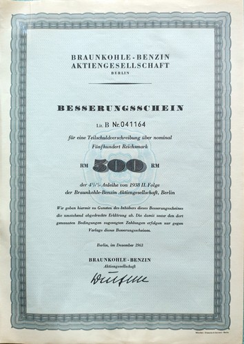 Historische wertpapiere - historische,