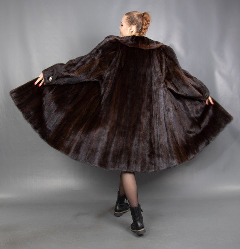 9221d gorgeous real mink coat - gorgeous,