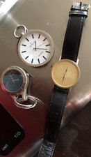 Armbanduhr Taschenuhren Uhren 3 Stück für Bastler Ersatzteile Vintage