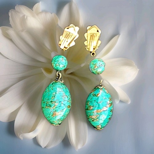 Murano glas ohrringe - glas,