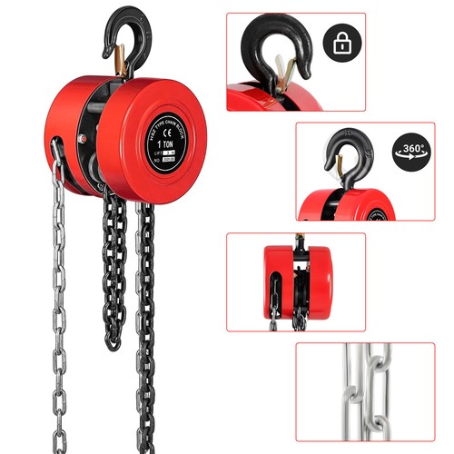 Handkettenzug seilzug - handkettenzug, 1t