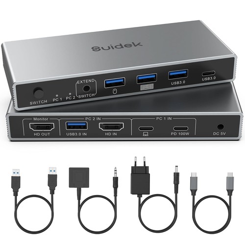 Suidek usb hdmi - suidek, kvm