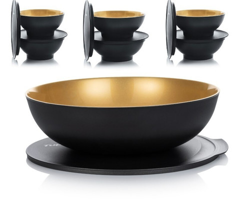 Tupperware allegra gold - tupperware,