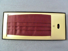 Kummerbund Meister Satin weinrot