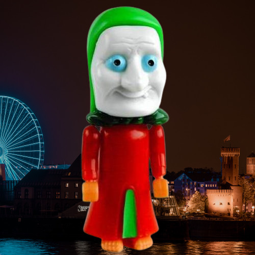 Eier einzelfigur mit bpz - Ü-eier,