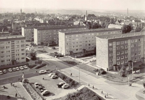 Postkarte zeitz ost - postkarte, zeitz-ost