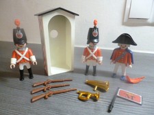 Playmobil Garde-Soldaten Rotröcke Engländer mit Wachhäuschen Hafenwache