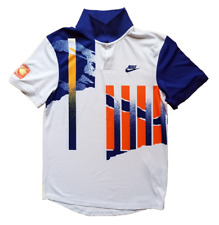 Nike Andre Agassi US Open Polo Shirt Challenge Court Retro Dri-Fit Alcaraz Sz. S