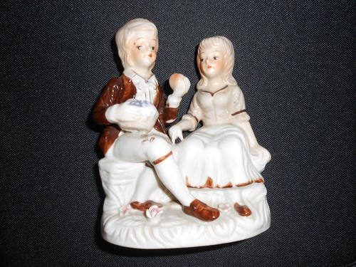 Porzellanfigur liebespaar mit - porzellanfigur,