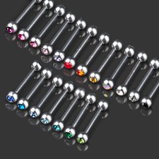 1,6 x 16 mm Zungen Piercing