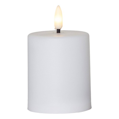 Led kerze außen weiß - kerze,
