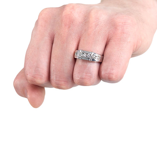 Diamant ehering gold lab grown - ehering,