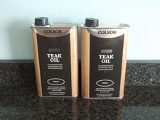 2 x 500ml Dosen Colron Teaköl