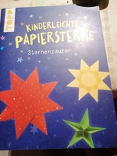 Topp Bastelbuch Papiersterne DIY Kinderleicht Sternenzauber Hobbybuch