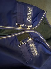 Horseware Amigo Hero 160cm 200g Outdoordecke Winterdecke Atlanic Blue