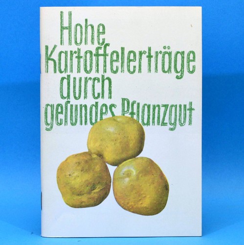 Ddr hohe kartoffelerträge - hohe,