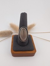 Ring Silber 835 Größe 59 Georg Kramer Design Vintage mit Rosenquarz