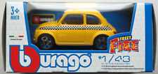 Bburago Fiat 500 classic gelb