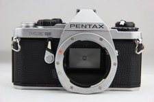Pentax ME Super analoge Spiegelreflexkamera silber defekt # 12569