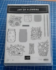 Motivstempel Jar of Flowers mit Motivlocher von Stampin up
