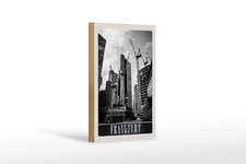 Holzschild 12x18cm Frankfurt