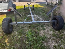 Hafentrailer - Konstruktion aus Edelstahl Breite ca. 2,1m Länge ges. ca. 5.2m