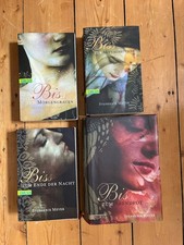 Twilight Saga 1-4 von Stephenie Meyer, Gebundene Bücher Deutsch Biss Serie