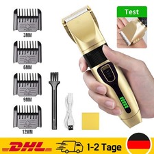 Haarschneidemaschine Profi Haarschneider Bart Trimmer Rasierer Clipper Akku 2025