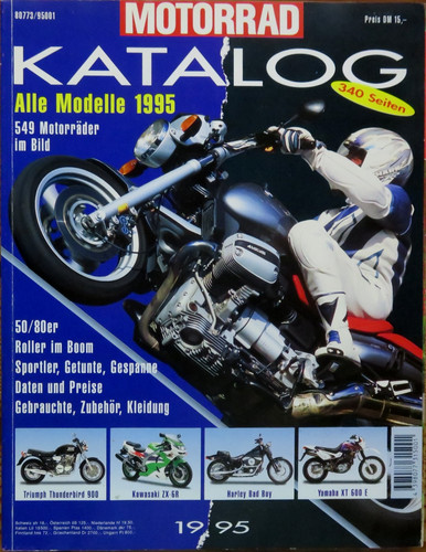 Motorrad katalog 1995 alle - 1995,