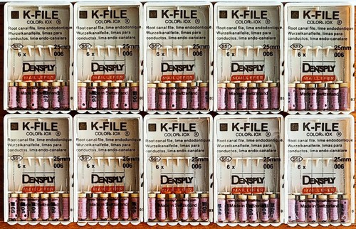 10x6 dental maillefer file - maillefer, k-file