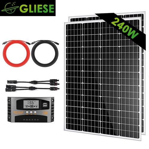 240w solaranlage komplettpaket - 240w,