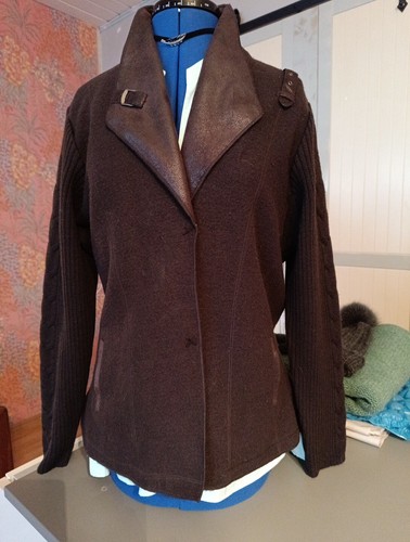 Damen wolljacke bonita braun - damen,