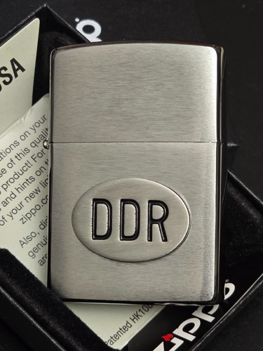 Zippo ddr emblem custom - ddr,