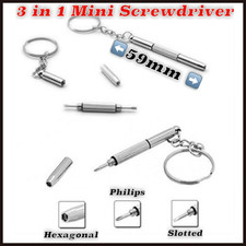 2x 3 in 1 Handy Laptop Brille Uhr Feinmechaniker Schraubendreher Werkzeug klein