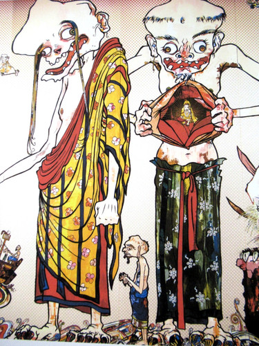 Murakami 500 arhats - t.murakami:, "500